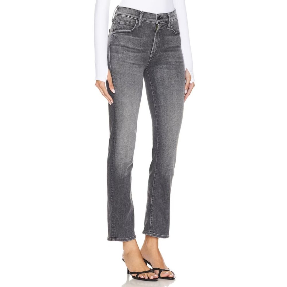 NWT Mother The Rascal Flood in Magic 8 Ball Stretch Straight Jeans 27